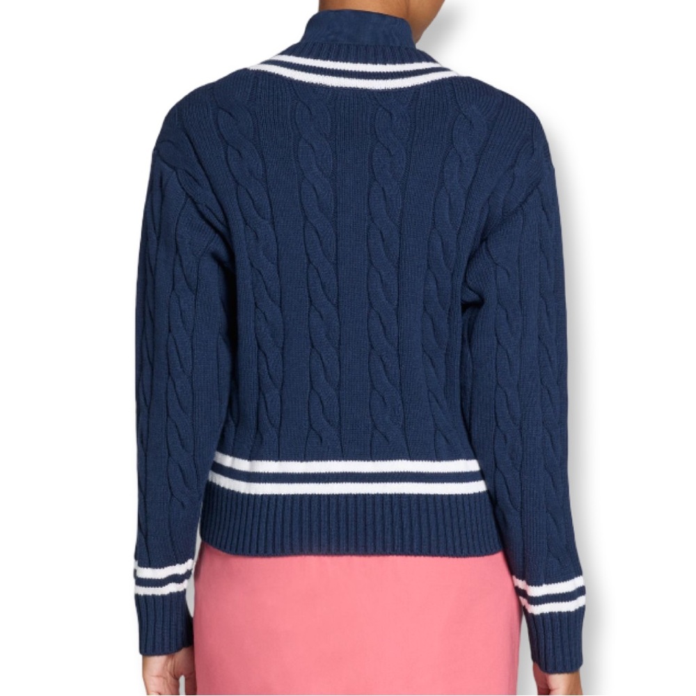 Walter Hagen - NWT - XXL -  Navy and White Women's Sweater - Picture 3 of 8